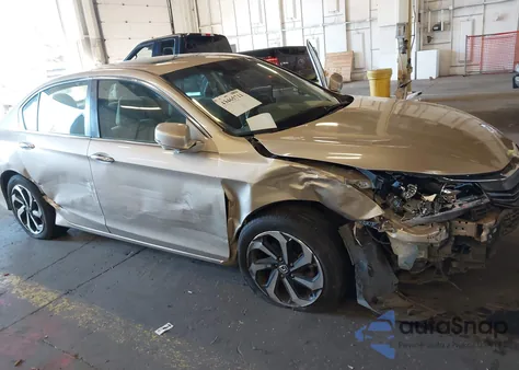 2016 Honda Accord Ex z USA, uszkodzony, nr VIN 1HGCR2F73GA239986